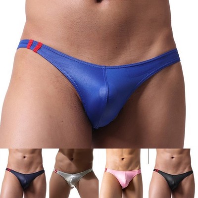 Herren Niedrige Taille Atmungsaktiv G String Unterwäsche Bequem Polyester Spand