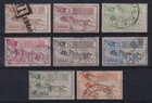 Romania 1903 New Post Office Bucharest Postal Team Mi. No. 146-153 Stamped