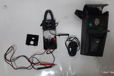 For Parts or Repair Vintage Triplett Model 10 Multimeter With Case and Leads