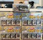 ONE PIECE Funko Bitty Pop COMPLETE Set w/CHASES - 4 ONE PIECE PACKS & LUFFY RIDE