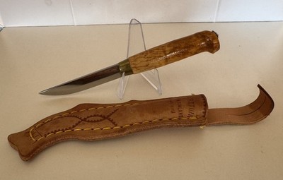 Vintage Marttiini lebt'' (Luchs) Puukko Messer Nr. 1 - Finnland Rovaniemi.