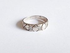 Eleganter Vintage 925er Silberring / Ø 17,5 mm / schöner Schmuck,Silver Jewelry.