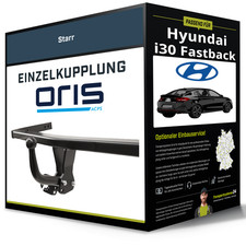 Starre Anhängerkupplung für HYUNDAI i30 Fastback 18- Typ PDE / PDEN Oris NEU
