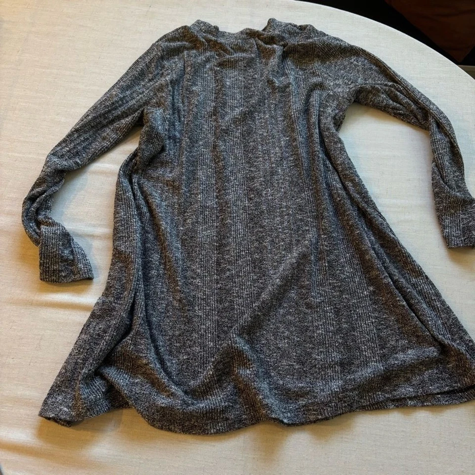 Mossimo Gris Cuello Simulado Suéter Vestido Túnica XXL Elástico Informal Otoño Look Foto 4 de 4