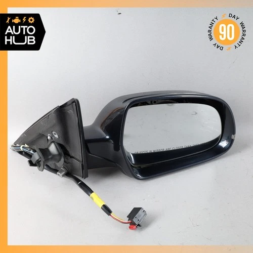 Audi B8 A4 Right Side Rear View Door Mirror Blue 8K1857410AG OEM