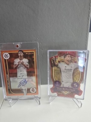 Jude Bellingham Konvolut - extrem selten. Topps Auto /25 Und Topps Royalty 5/5 SM