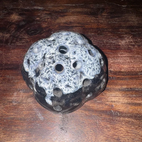 VINTAGE VAN BRIGGLE POTTERY FLOWER FROG- Signed on Bottom