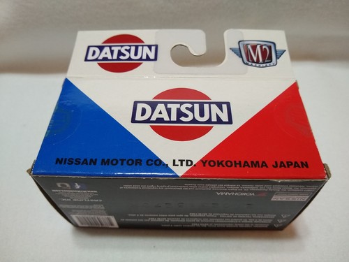 2023 M2 MACHINES DATSUN 1970 DATSUN 510 Collectors Case Rubber Tires 🔴⚪🔵 - Picture 4 of 5