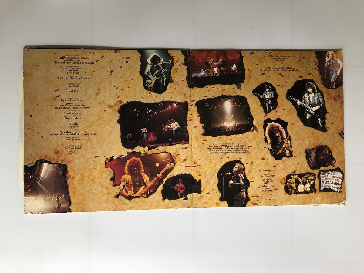 【美品】Black Sabbath ブラックサバス　 Live Evil LP Black Sabbath – Live Evil – 2 x CD (Deluxe Expanded Edition