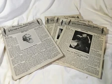 Tonette News & the Tune of the Month Newsletters 1939 and 1944 School