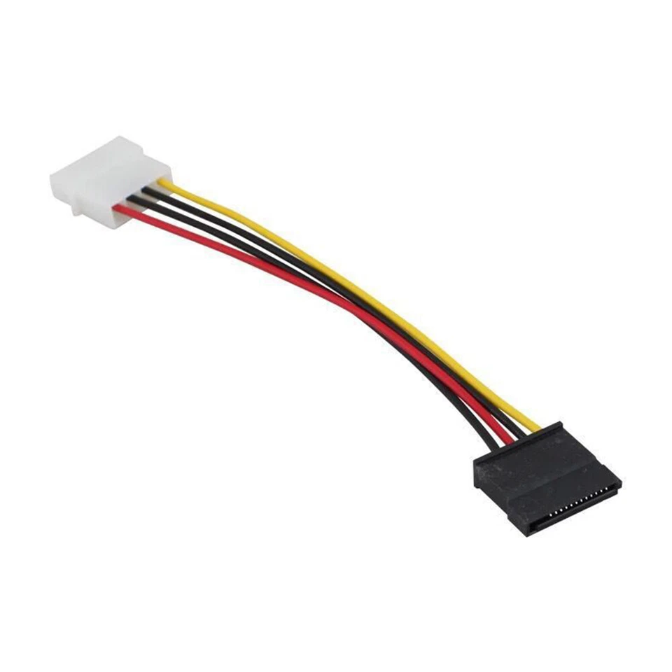 SATA Power 15-pin Y-Splitter Cable Adapter Male to Female for SSD HDD Hard Driv↔ - Image 3 of 4