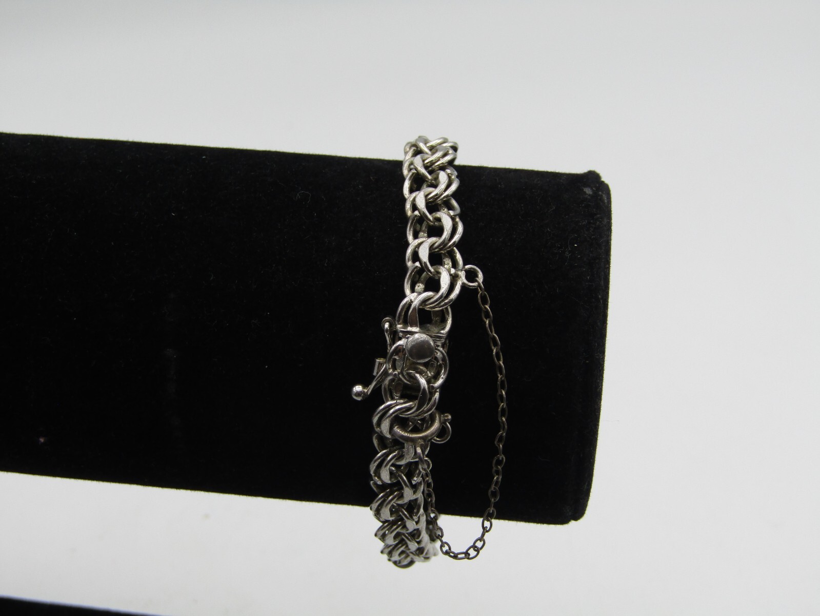 MULTI LINK CHARM BRACELET SIGNED MCC Sterling Sil… - image 3