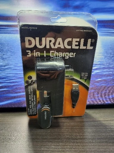 NUEVO DURACELL 3 en 1 Cargador Teléfono Celular Modelo DU8001 iPhone, LG, Samsung Foto 2 de 4