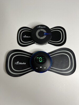 FlexWorks Electro Pulse Simulated Massage Therapy for Pain Wireless Massager X2