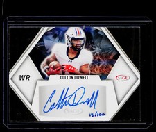 2023 SAGE HIT #A-CD Colton Dowell Autographs Gold 13/100