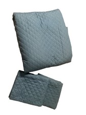 Hombys Blue 3 Piece Oversized Bedspread Quilt Set Size King 120inx128in