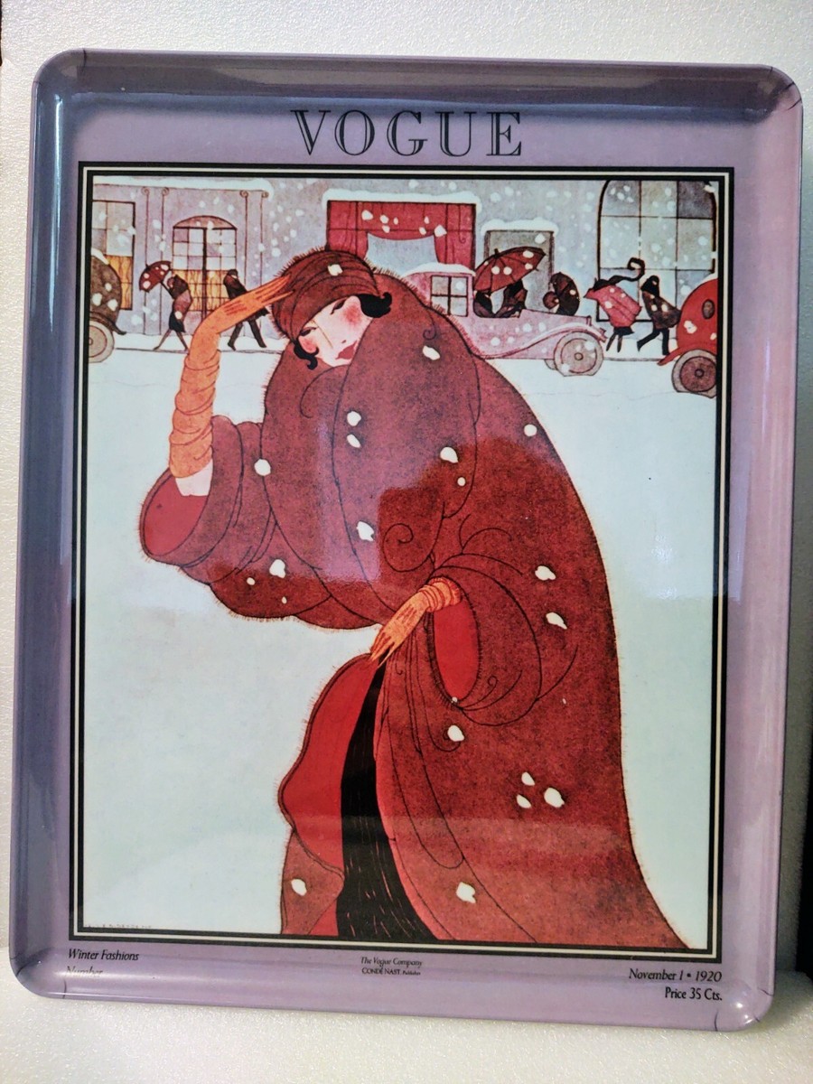 Chic VOGUE COVER November 1920 Print - Vintage 1970 Reprint
