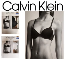 NEW Calvin Klein 2 Pack Lightly Lined Wired t-shirt Bra VARIETY