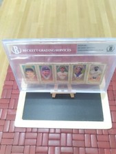 2015 Helmar Baseball sheet of art BGS Beckett Grading Services Ray Chapman MLB 