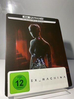 Ex Machina (Limited Steelbook Edition) (4K UHD + Blu-ray) ***Sci-Fi-Highlight***