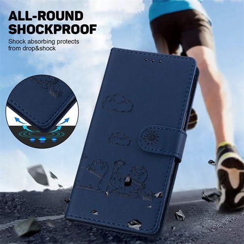 Cat Wallet Flip Case Cover For Huawei Honor X6B X7B X8B X9B X6A X8A 90 200 Lite - Picture 32 of 53