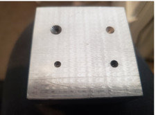 Fabrication de bijoux PLAQUE CHAUDE $$ ÉTOILES 4 trous USA impression DIE gaufrage acier die