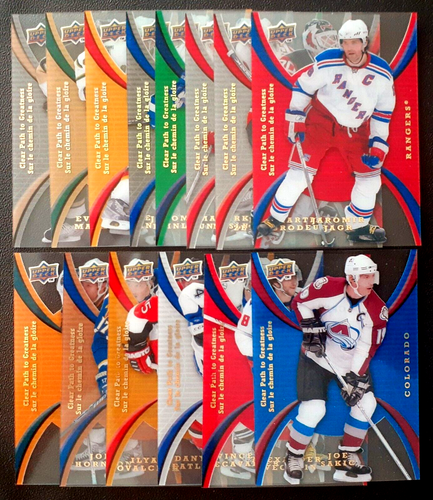 08-09 MCDONALD'S UPPER DECK SET COMPLET AVEC COUPE TRANSPARENTE (80 CARTES) NRMNT+ 93745 - Photo 2 sur 5