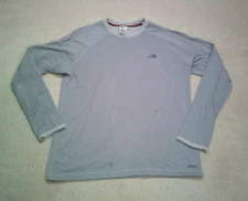 The North Face Base Layer Shirt Mens Large Gray *