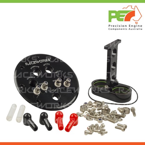 New * RACEWORKS * Fuel Pump Hanger Suits Single/Twin 39mm40mm Pumps eBay