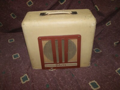 Vintage 1951 Gibson BR-9  Tube Amplifier VG+