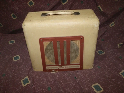 Vintage 1951 Gibson BR-9  Tube Amplifier VG+