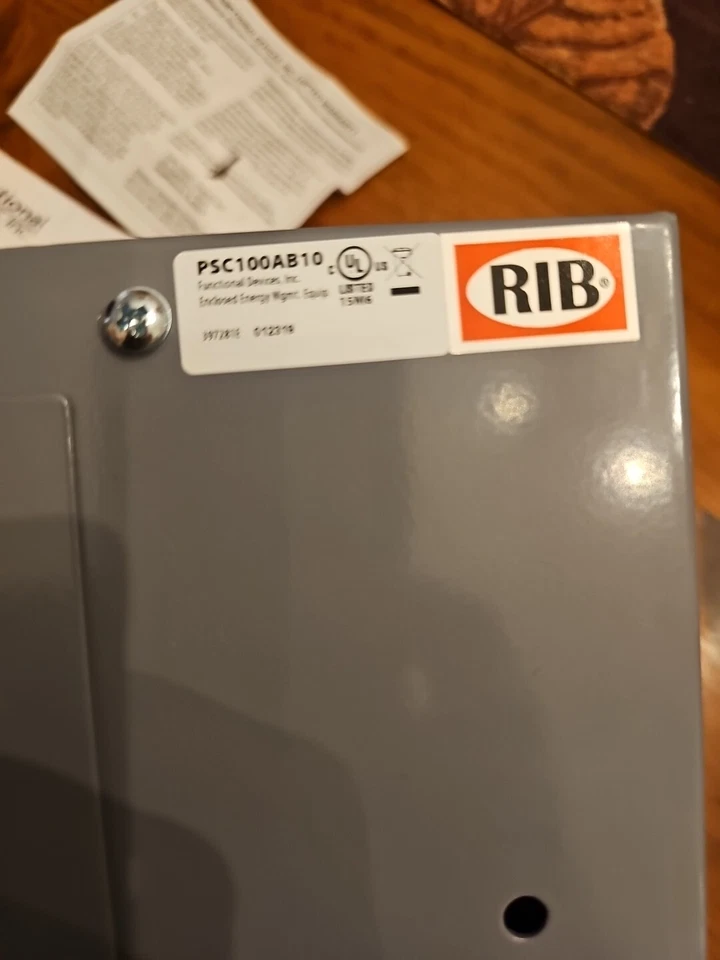 RIB FUNCTIONAL DEVICES PSC100AB10 General Purpose 24 Vac Class 2 Power Supply  - Image 2 of 3