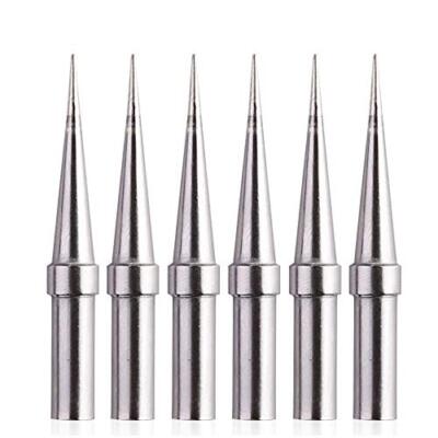 6Pcs Replacement Tips Weller ET Soldering Iron Tips for WES51/50,WESD51,WE1010NA