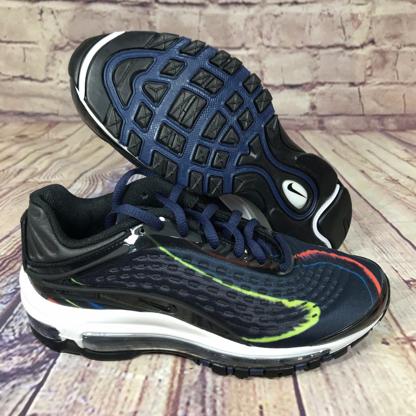air max deluxe black midnight navy