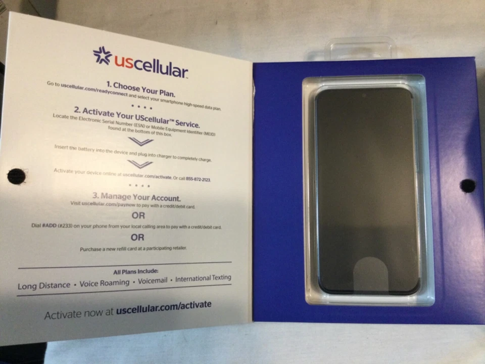 Motorola Moto E (2020, 7th Gen) 32GB, 6.2", Midnight Blue 2 GB Ram 18Ghz Octa-co - Image 2 of 4