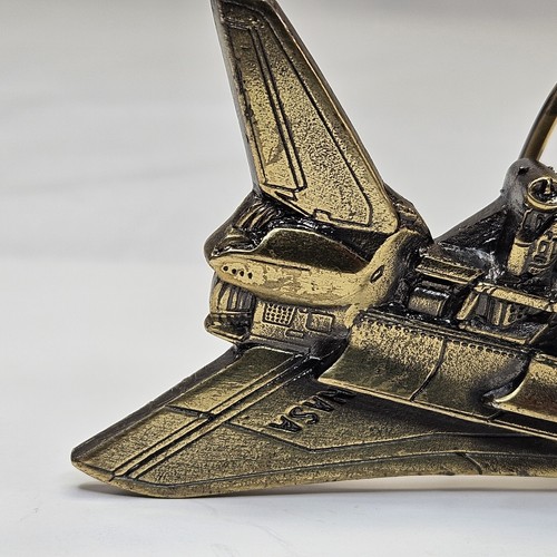 NASA Space Shuttle Belt Buckle The Great American Buckle Co 1979 #377 Chicago - Picture 8 of 17
