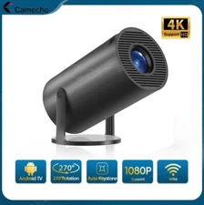 4K Mini Projector 10000 Lumen LED UHD Home Theater Bluetooth WiFi 1080P Portable