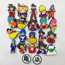 22pc Lot of Dragon Ball Shoe Charms for Clogs: Goku, Vegeta and More