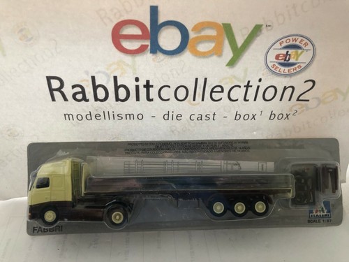 Die Cast Camión Fabbri" Volvo Fm 12 Plataforma "Escala 1/87 Italeri - Imagen 1 de 2