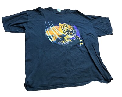 Vintage 90s Tiger Claw T Shirt Usa Sz 2XL