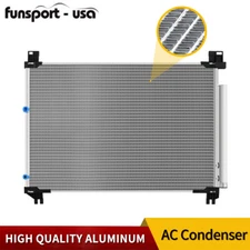 A/C AC Condenser for 2014-2019 Toyota Highlander Limited LE SE XLE 2.7L 3.5L