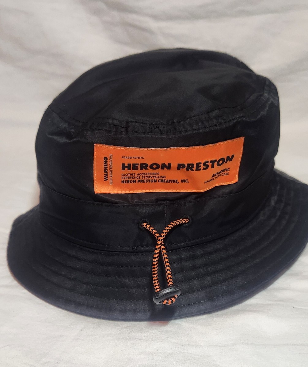 HERON PRESTON CTNMB Logo Bucket Hat Fisherman Hat Cap Fishing New