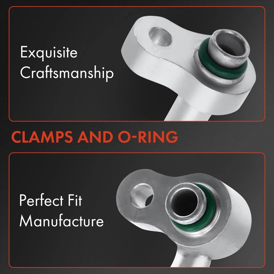 Mangueira de linha de descarga para Hyundai Genesis 2013-2014 3,8L compressor para condensador - Imagem 2 de 4