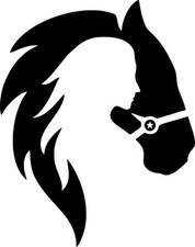 Female Horse Silhouette Vinyl Decal Truck Car Sticker Laptop Window Female Horse Silhouette Vinyl Decal Truck Car Sticker Laptop Window