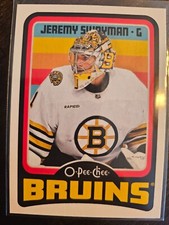 2024-25 O-Pee-Chee Jeremy Swayman Retro #490