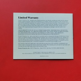 Nintendo NES The Untouchables Game with Box & Manual Works