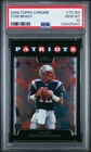 2008 Topps Chrome #TC163 Tom Brady PSA 10