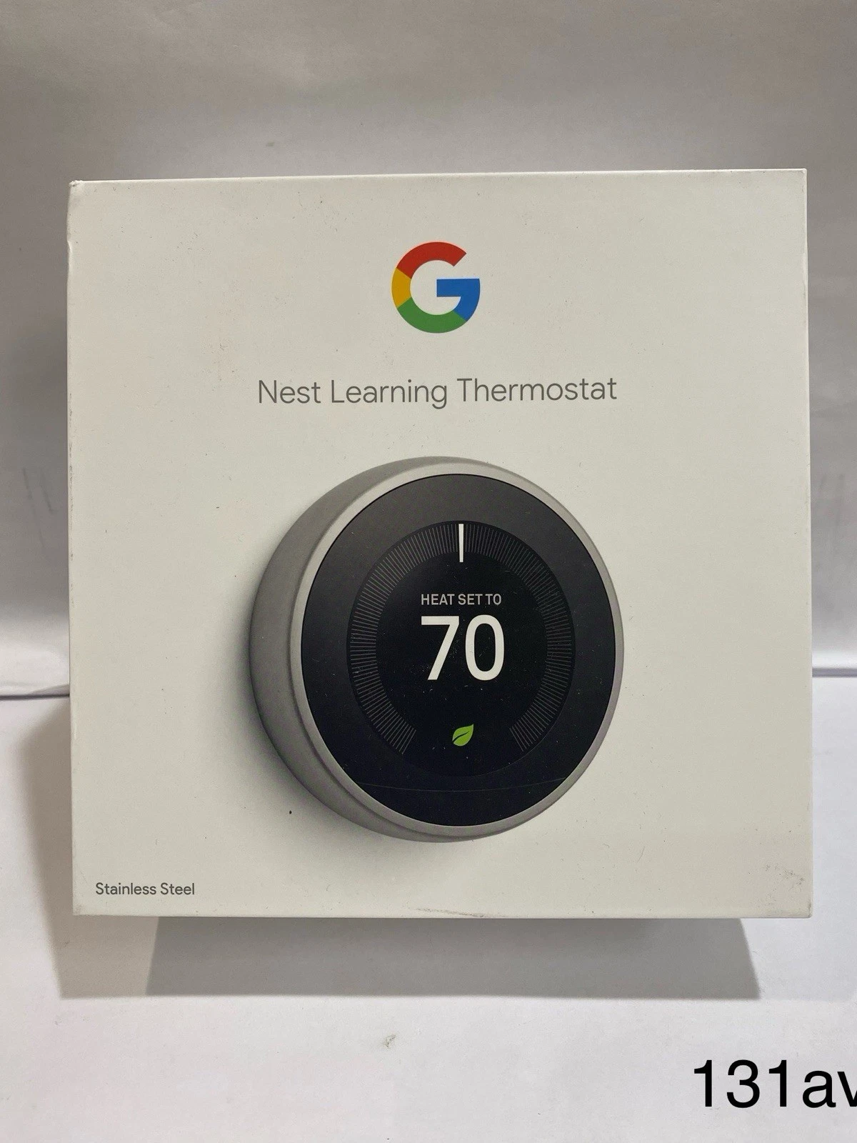 ✅️ Google Nest 3rd Generation Learning Thermostat T3007ES Stainless Steel A+