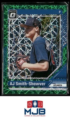 2024 Donruss AJ Smith-Shawver Optic Green Velocity Prizms #/149 #68