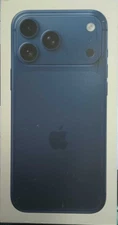 Original Apple Empty Box For iPhone 17 Pro Max Deep Blue(No accessories)